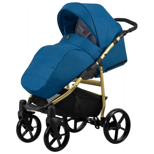 Kunert Mata 3 in 1 Complete Travel System Color Sea Mata-04 Gold Frame