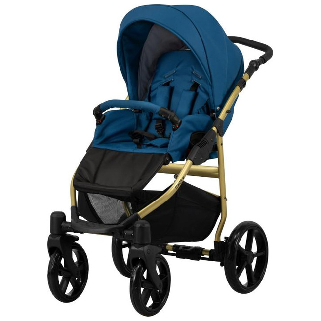 Kunert Mata 3 in 1 Complete Travel System Color Sea Mata-04 Gold Frame