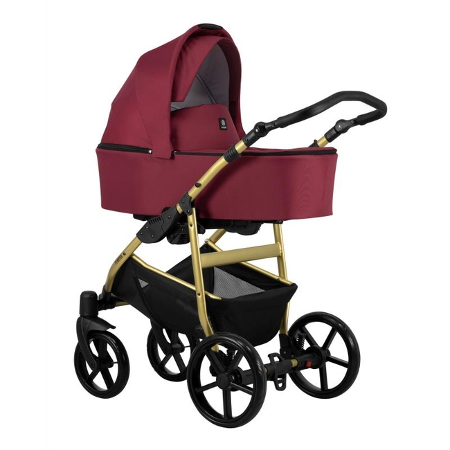 Kunert Mata 3 in 1 Complete Travel System Color Mata-08 Gold Frame Bordo