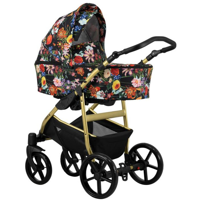 Kunert Mata 3 in 1 Complete Travel System Color Flowers Mata-03 Gold Frame