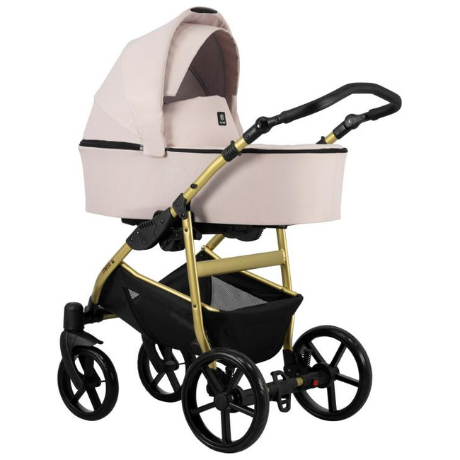 Kunert Mata 3 in 1 Complete Travel System Color Pink Mata-03 Gold Frame