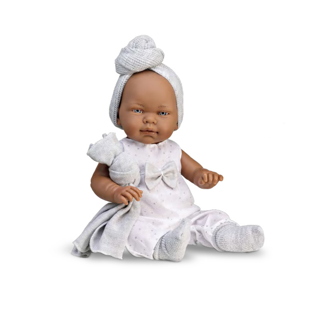 Magic baby χειροποίητη κούκλα Marina 46εκ 3+ ετων με τουρμπάνι MB46312