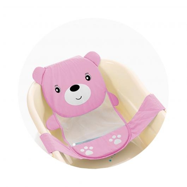 Chipolino Baby bath net Teddy Pink  MBTED0222PI