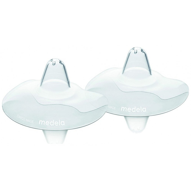 Medela 20 mm Contact Nipple Shields with Case (Medium)