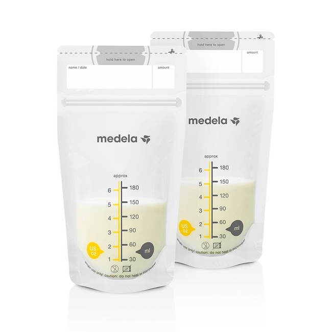 Medela Breastmilk Storage Bags 180 ml (50-Count)
