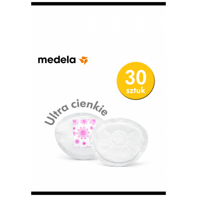 Medela Safe & Dry Ultra Thin Επιθέματα Θηλασμού Μιας Χρήσης 30 τεμάχια 101037036