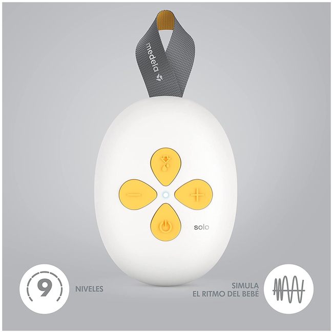 Medela Solo 2-Phase Expression Επαναφορτιζόμενο Ηλεκτρικό Θήλαστρο Μονής Άντλησης 101041612