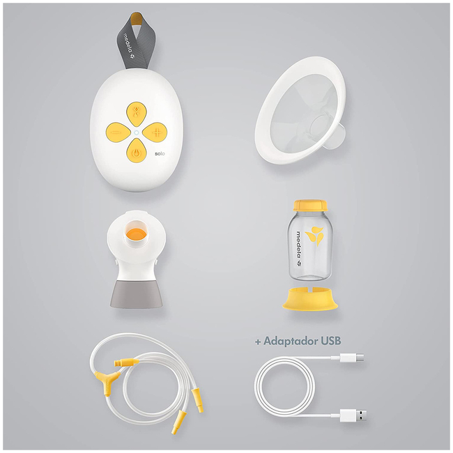 Medela Solo 2-Phase Expression Επαναφορτιζόμενο Ηλεκτρικό Θήλαστρο Μονής Άντλησης 101041612