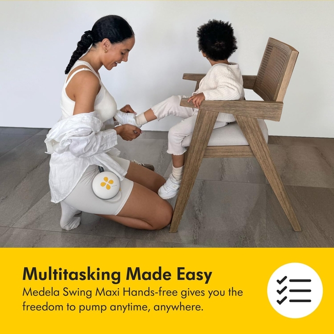 Medela Swing Maxi™ Hands-Free – Διπλό Ηλεκτρικό Θήλαστρο