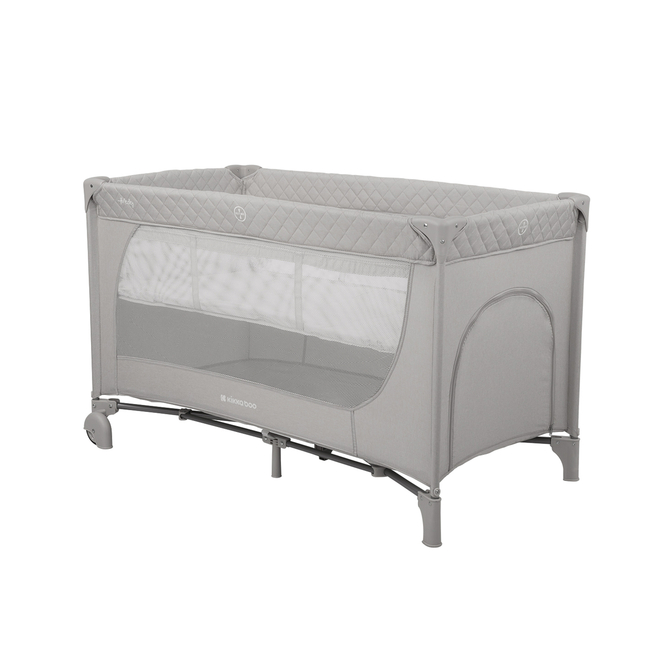 Kikka boo Medley 2 Levels Travel Cot Grey 31003010114