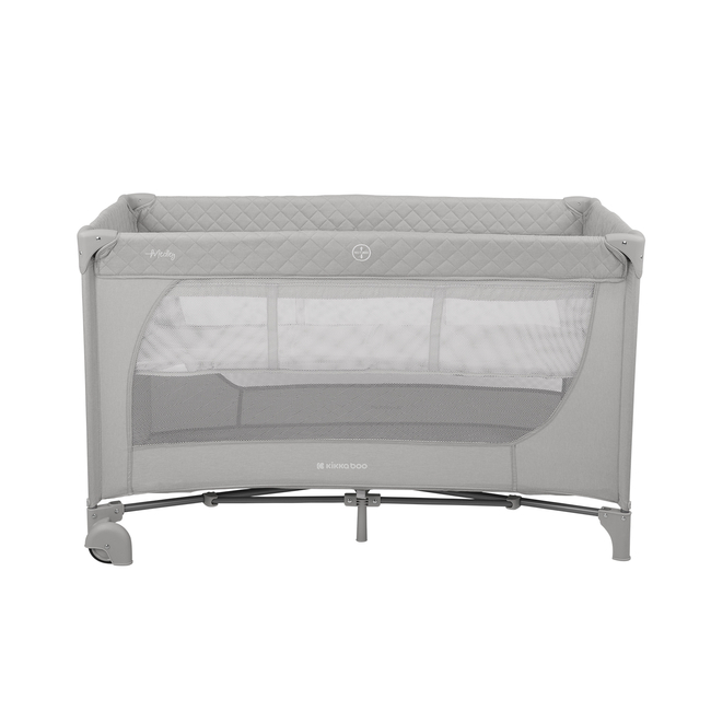 Kikka boo Medley 2 Levels Travel Cot Grey 31003010114
