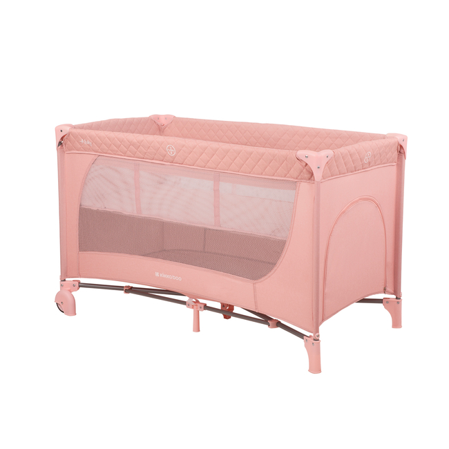 Kikka Boo Baby cot 2 levels Medley Pink 2023 31003010117