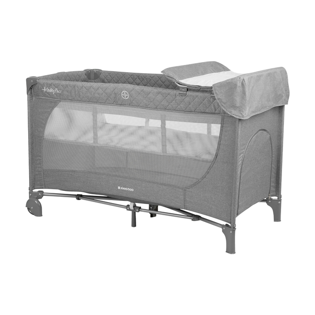 Kikka Boo Baby cot 2 levels Medley PLUS Grey 31003010124