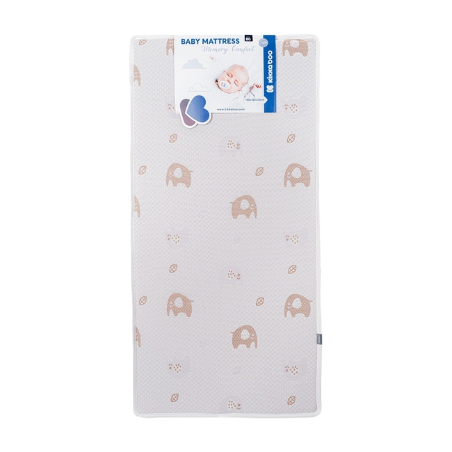 Kikka Boo Mattress Memory Comfort 60х120х12cm Elephants Pink 41107030081