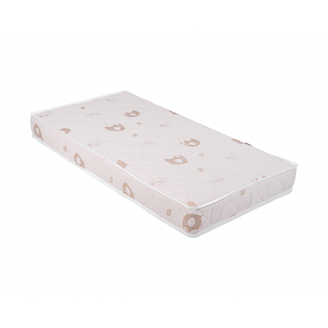 Kikka Boo Memory Comfort Cool gel 70x140x12cm Στρωμα για Κούνια - Elephants Pink 41107030102