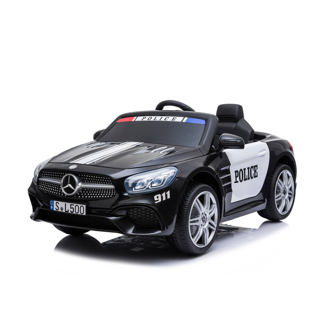Kikka Boo Mercedes Benz SL500 Επαναφορτιζόμενο αυτοκίνητο Αδειοδοτημένο Police Μαύρο 31006050354