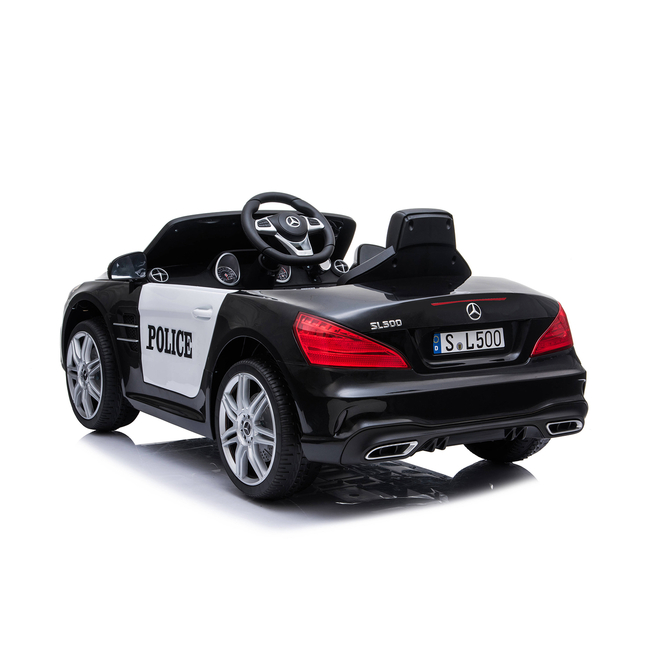 Kikka Boo Mercedes Benz SL500 Επαναφορτιζόμενο αυτοκίνητο Αδειοδοτημένο Police Μαύρο 31006050354