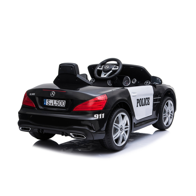 Kikka Boo Mercedes Benz SL500 Επαναφορτιζόμενο αυτοκίνητο Αδειοδοτημένο Police Μαύρο 31006050354
