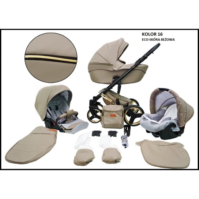 Mikrus Comodo Gold 3 in 1 Complete Travel System Color 16