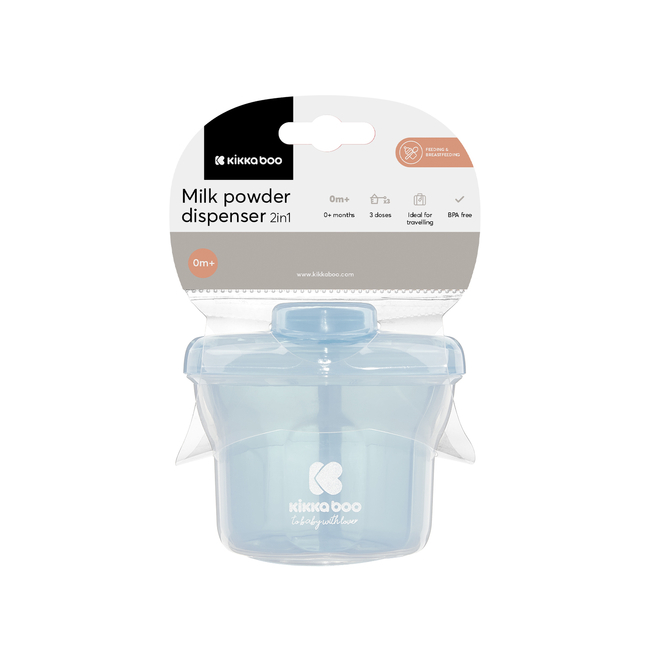 Kikka Boo Milk powder dispenser 2in1 Light Blue 31302040125