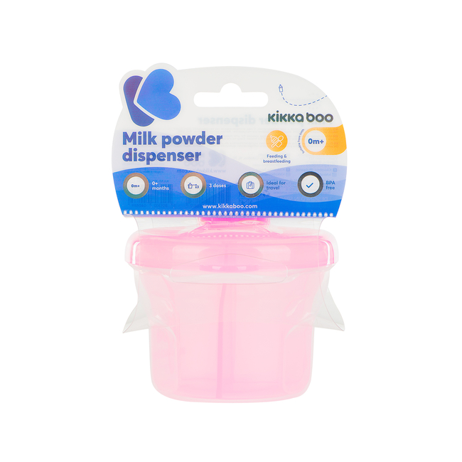 Kikka Boo Milk powder dispenser 2in1 Pink 31302040087