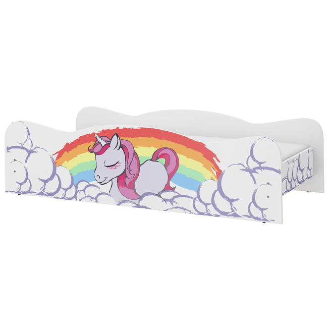 Children's Bed 160 x 80 cm Unicorn