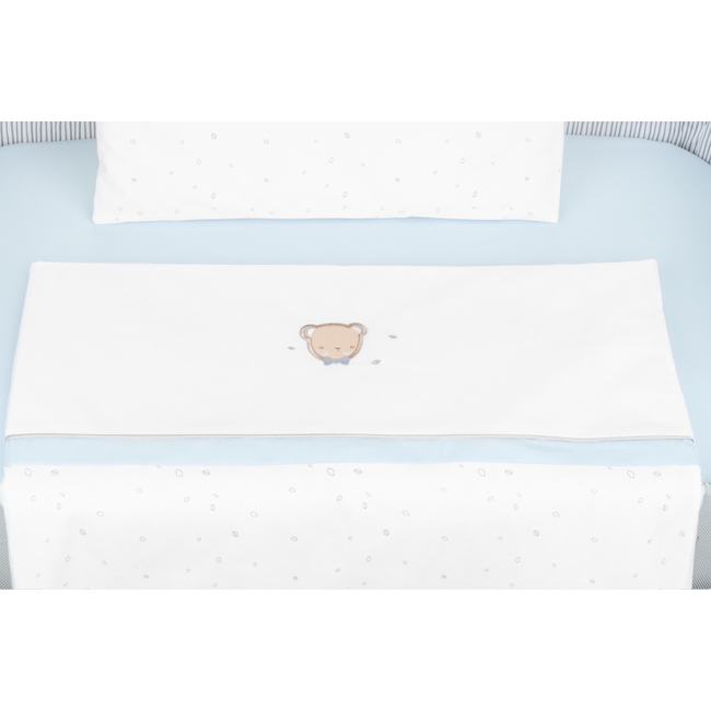 Kikka Boo Mini cot bedding set 3pcs Dream Big Blue 41101030165