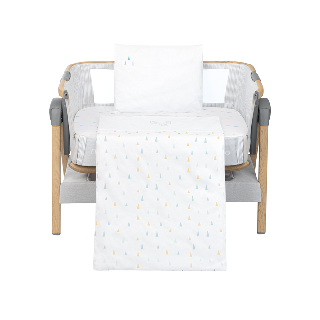 Kikka Boo Mini cot bedding set 3pcs Elephant Time 41101030167