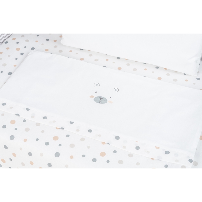 Kikka Boo  Mini cot bedding set 3pcs My Teddy 41101030170