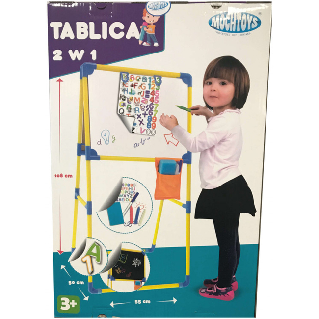 Mochtoys Double Sided Painting with Accessories 11832