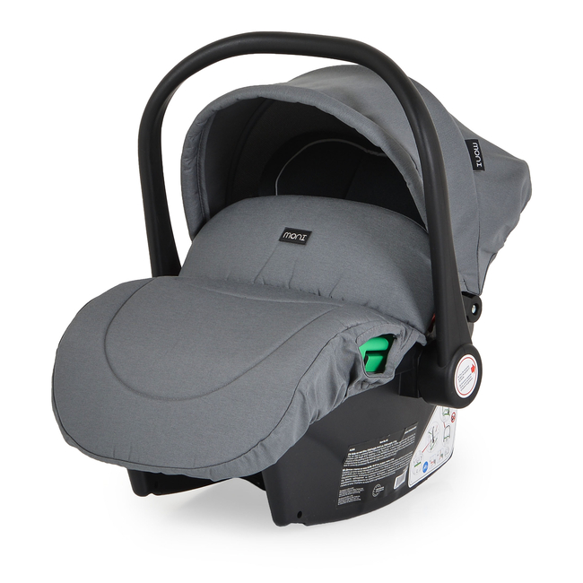 Moni Καρότσι Μωρού 2 σε 1 Alina Titanium Grey Κωδ. 3801005100019