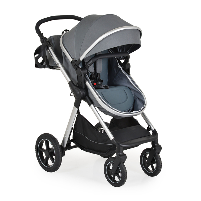 Moni Καρότσι Μωρού 2 σε 1 Alina Titanium Grey Κωδ. 3801005100019