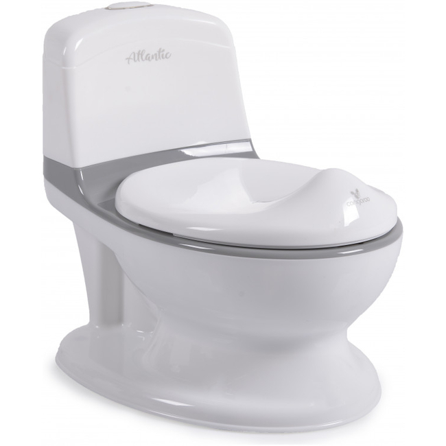 Moni Atlantic Baby Toilet with Sound Effects and Paper Case Grey 3800146267810