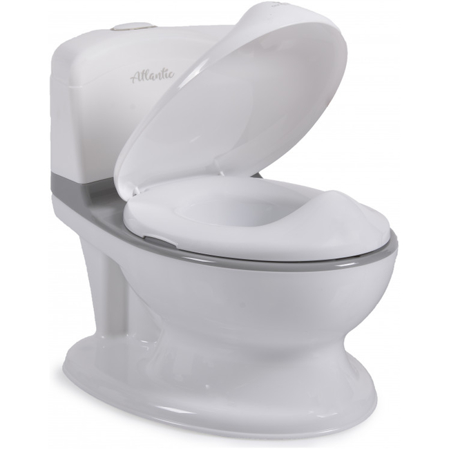 Moni Atlantic Baby Toilet with Sound Effects and Paper Case Grey 3800146267810