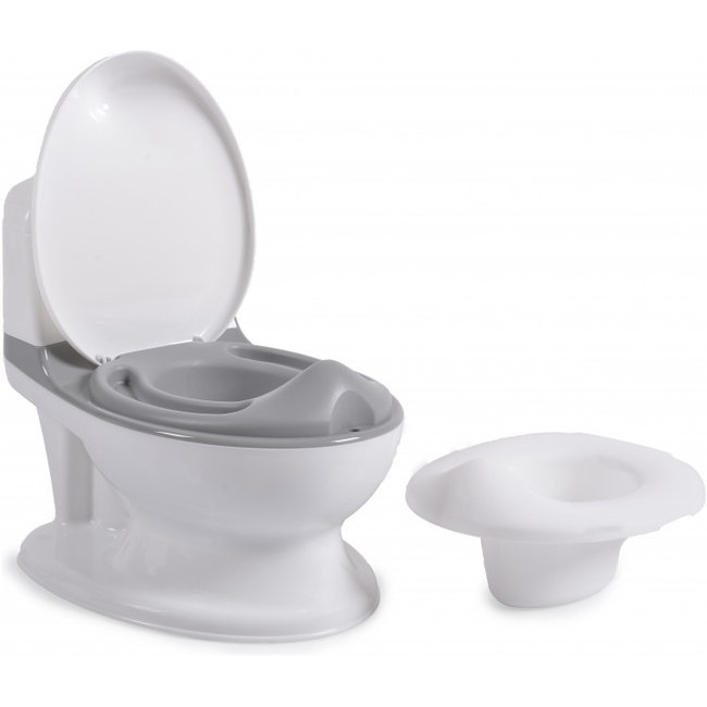 Moni Atlantic Baby Toilet with Sound Effects and Paper Case Grey 3800146267810
