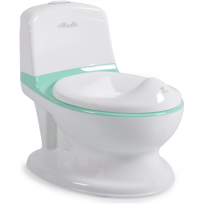 Moni Atlantic Baby Toilet with Sound Effects and Paper Case Mint 3800146267827