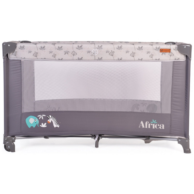 Moni by Cangaroo Africa Playpen Grey 3800146248239