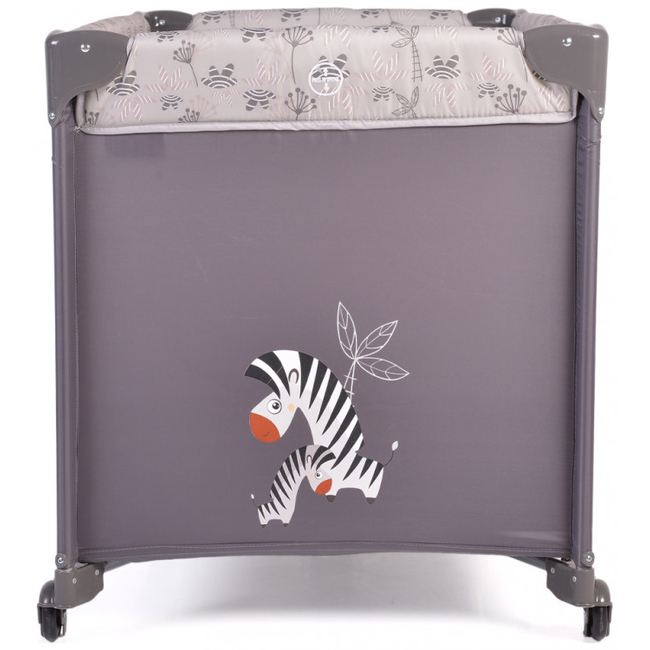 Moni by Cangaroo Africa Playpen Grey 3800146248239