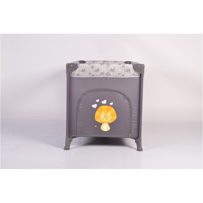 Moni by Cangaroo Africa Playpen Grey 3800146248239