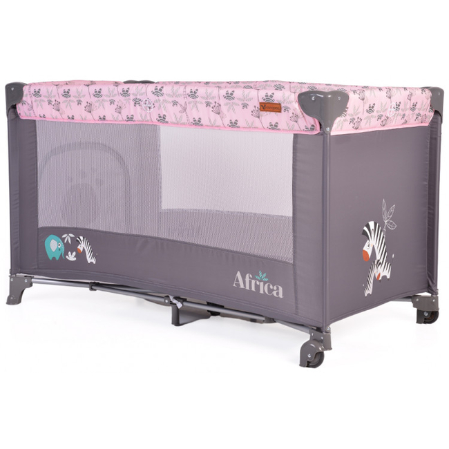 Moni by Cangaroo Africa Playpen Pink 3800146248246