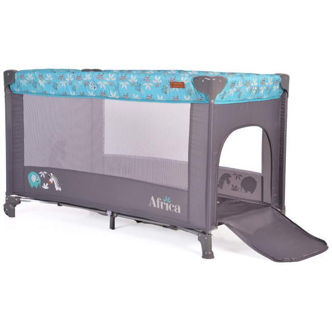 Moni by Cangaroo Africa Playpen Turquoise 3800146248253