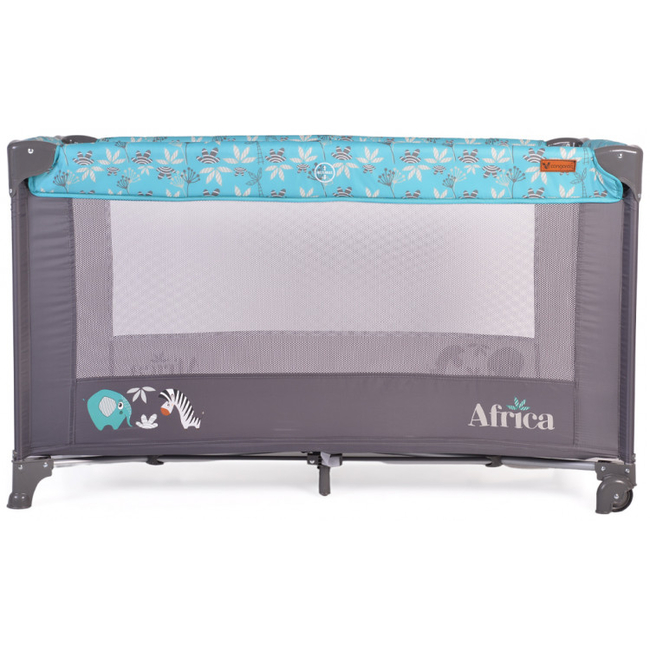 Moni by Cangaroo Africa Playpen Turquoise 3800146248253