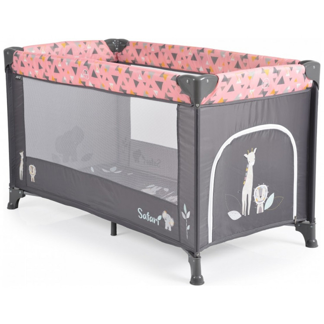 Moni by Cangaroo Safari Παρκοκρεβατο Pink 3800146248635