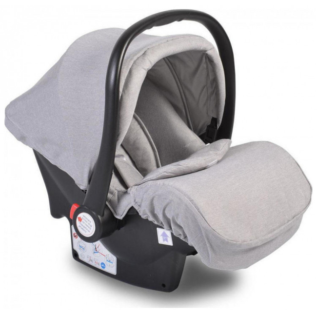 Cangaroo Gigi 3 in 1 Σύστημα Μεταφοράς Dark Grey 3800146235147