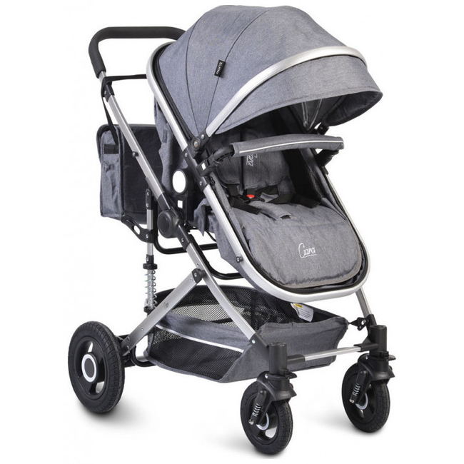 Moni Ciara 2 in 1 Reversible Stroller 0+months - Grey (3800146235178)