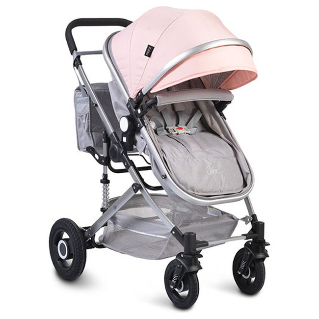 Moni Ciara 2 in 1 Reversible Stroller 0+months - Pink (3800146235192)