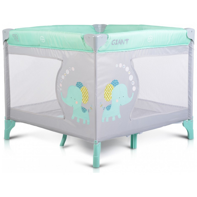 Moni Giant By Cangaroo Foldable Square Playpen Mint 3800146248321