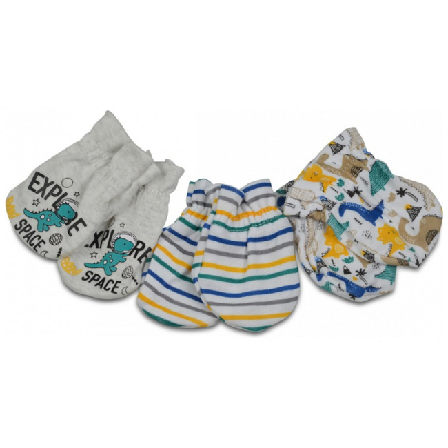 Cangaroo Kay Baby mittens 3 pcs Boy 3800146265533