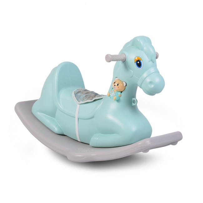 Moni Napoleon 18101 Rocking Horse with music 3+ years blue 3800146220198