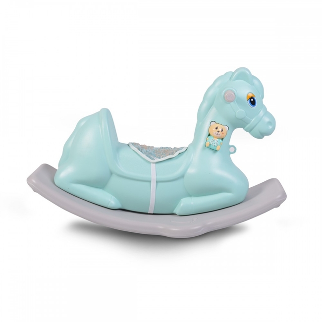 Moni Napoleon 18101 Rocking Horse with music 3+ years blue 3800146220198